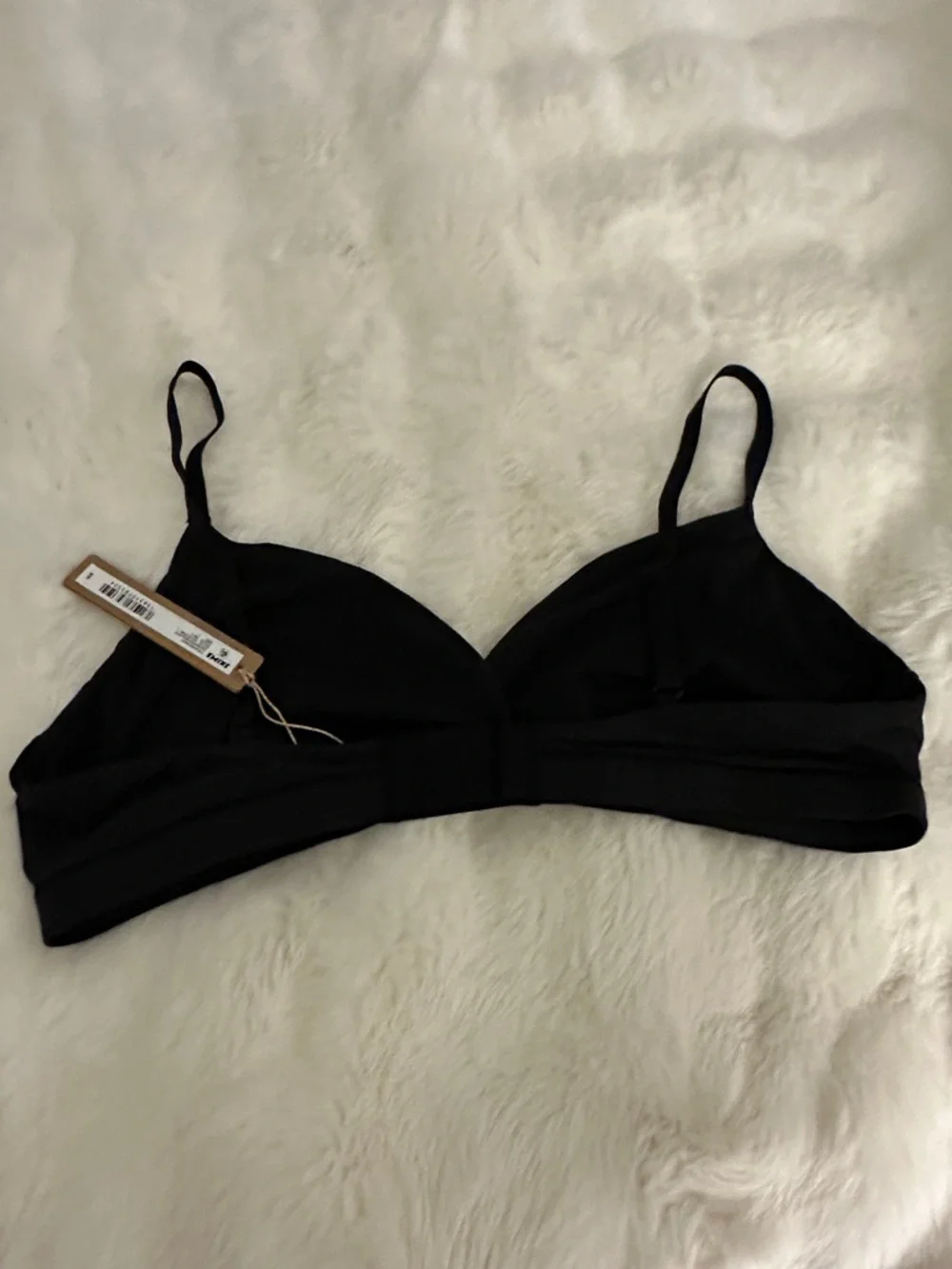 FITS EVERYBODY CROSSOVER BRALETTE ONYX LARGE NEW - Picture 4 of 5